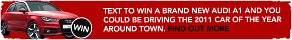 Donate £3 to the 737 Challenge and get the chance to win an Audi A1