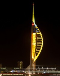 Portsmouth to turn Spinnaker Tower yellow for record breaker’s cause